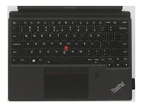 Lenovo - tangentbord - med pekplatta - QWERTY - Engelska - Europa - svart 5M11A36992