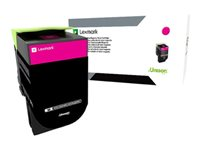 Lexmark 800X3 - Extra lång livslängd - magenta - original - tonerkassett - LCCP 80C0X30