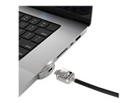 Compulocks Ledge Lock Adapter for MacBook Pro 16" M1, M2 & M3 with Keyed Cable Lock - adapter för säkerhetslåsurtag MBPR16LDG02KL