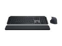 Logitech MX Keys Combo for Business - sats med tangentbord och mus - QWERTZ - tysk - grafit Inmatningsenhet 920-010926