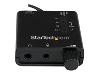 StarTech.com USB Sound Card w/ SPDIF Digital Audio & Stereo Mic - External Sound Card for Laptop or PC - SPDIF Output (ICUSBAUDIO2D) - ljudkort ICUSBAUDIO2D