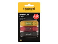 Intenso Rainbow Line - USB flash-enhet - 32 GB 3502483