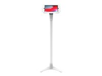 Compulocks iPad 10.2" Space Enclosure Portable Floor Stand kiosk - Antistöld - för surfplatta - vit 147W102IPDSW