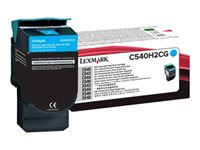 Lexmark - Lång livslängd - cyan - original - tonerkassett - LCCP C540H2CG