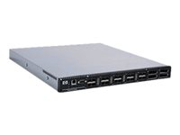 HPE SN6000 Stackable Single Power Fibre Channel Switch - switch - 12 portar - Administrerad - rackmonterbar 617222-001
