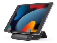 Compulocks Universal Tablet Holder with Coiled Cable Lock ställ - för surfplatta - svart CL12CUTHBB
