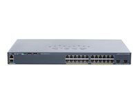 Cisco Catalyst 2960X-24TS-L - switch - 24 portar - Administrerad - rackmonterbar WS-C2960X-24TS-L