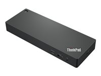 Lenovo ThinkPad Thunderbolt 4 WorkStation Dock - dockningsstation - Thunderbolt 4 - HDMI, 2 x DP, Thunderbolt - 1GbE 40B00300DK