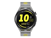 Huawei Watch GT Runner - grå - sportklocka med rem - grå - 4 GB 55028114