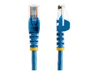 StarTech.com Cat5e patchkabel med hakfria RJ45-kontakter – 2 m, blå - patch-kabel - 2 m - blå 45PAT2MBL