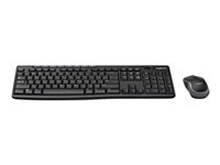 Logitech MK270 Wireless Combo - sats med tangentbord och mus - QWERTY - USA, internationellt Inmatningsenhet 920-004508