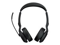 Jabra Evolve2 55 UC Stereo - headset - med laddningsställ 25599-989-889