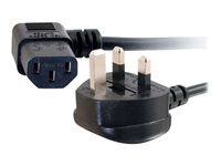 C2G Universal Power Cord - strömkabel - BS 1363 till power IEC 60320 C13 - 5 m 88522
