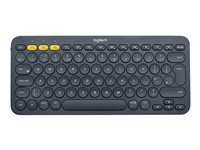 Logitech K380 Multi-Device Bluetooth Keyboard - tangentbord - italiensk - svart 920-007574