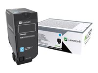 Lexmark - Lång livslängd - cyan - original - tonerkassett - LCCP, LRP 84C0H20