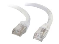 C2G Cat6a Booted Shielded (STP) Network Patch Cable - patch-kabel - 10 m - vit 89941