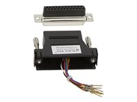 Black Box Colored Modular Adapter seriell RS-232-kabel - svart FA4525F-BK