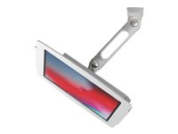 Compulocks iPad 10.2" Space Enclosure Swing Wall Mount hölje - Antistöld - för surfplatta - vit 827W102IPDSW