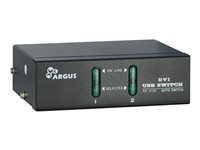 Argus KVM-AS-21DA - omkopplare för tangentbord/video/mus/ljud - 2 portar 88887200