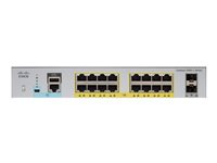 Cisco Catalyst 2960L-SM-16PS - switch - 16 portar - smart - insticksmodul WS-C2960L-SM-16PS