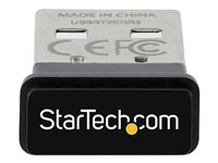 StarTech.com USB Bluetooth 5.0 Adapter, USB Bluetooth Dongle Receiver for PC/Computer/Laptop/Keyboard/Mouse/Headsets, Range 33ft/10m, EDR (USBA-BLUETOOTH-V5-C2) - nätverksadapter - USB USBA-BLUETOOTH-V5-C2