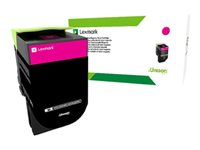 Lexmark 802ME - magenta - original - tonerkassett - LCCP, LRP 80C20ME