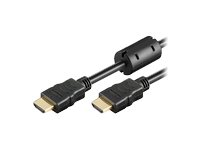 MicroConnect High Speed HDMI with Ethernet - HDMI-kabel med Ethernet - 5 m HDM19195V1.4FC