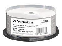 Verbatim - BD-R x 25 - 25 GB - lagringsmedier 43738