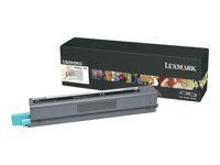 Lexmark - Lång livslängd - svart - original - tonerkassett - LCCP C925H2KG
