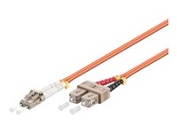 MicroConnect nätverkskabel - 0.5 m - orange FIB4220005-2