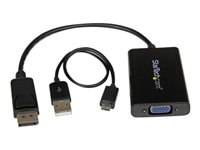 StarTech.com DisplayPort till VGA-adapter med audio - DisplayPort-/VGA-adapter - 18.4 m DP2VGAA