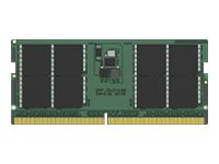 Kingston - DDR5 - sats - 64 GB: 2 x 32 GB - SO DIMM 262-pin - 4800 MHz / PC5-38400 - ej buffrad KCP548SD8K2-64