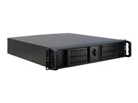 Inter-Tech IPC 2U-2098-SK - kan monteras i rack - 2U - micro ATX 88887180