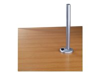 Lindy Desk Clamp Pole monteringskomponent - för LCD-bildskärm/bärbar dator - grå, silver 40962