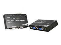 StarTech.com VGA Video Extender over Cat 5 with Audio - bildskärms/ljudförlängning ST122UTPAEU