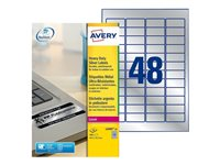Avery Heavy Duty Laser Labels - etiketter - 960 etikett (er) - 45.7 x 21.2 mm L6009-20