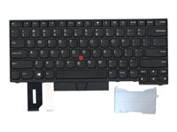Primax - ersättningstangentbord för bärbar dator - med Trackpoint - amerikansk - svart 01YP400