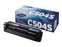Samsung CLT-C504S - cyan - original - tonerkassett CLT-C504S/ELS