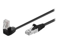 MicroConnect nätverkskabel - 5 m - svart STP505BA