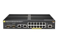 HPE Aruba 2930F 12G PoE+ 2G/2SFP+ - switch - 12 portar - Administrerad - rackmonterbar JL693A#ABB