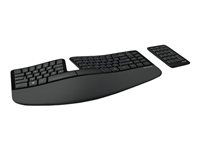 Microsoft Sculpt Ergonomic Keyboard For Business - sats med tangentbord och tangentsats - tysk 5KV-00004