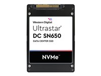WD Ultrastar DC SN650 WUS5EA1A1ESP5E1 - SSD - 15.36 TB - U.3 PCIe 4.0 (NVMe) 0TS2434