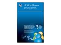 HP Virtual Rooms - licens (1 år) - värd med upp till 5 deltagare WF722A
