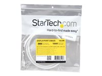 StarTech.com Mini DisplayPort to HDMI Converter Cable - 3 ft (1m) - mDP to HDMI Adapter with Built-in Cable - (M / M) Ultra HD 4K - White (MDP2HDMM1MW) - adapterkabel - DisplayPort / HDMI - 1 m MDP2HDMM1MW