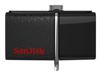 SanDisk Ultra Dual - USB flash-enhet - 16 GB SDDD2-016G-GAM46