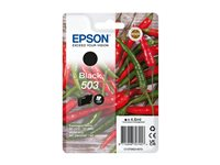 Epson 503 - svart - original - bläckpatron C13T09Q14020