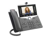 Cisco IP Phone 8865NR - IP-videotelefon - med digital kamera - TAA-kompatibel CP-8865NR-K9=