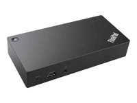 Lenovo ThinkPad USB-C Dock - dockningsstation - USB-C - VGA, 2 x DP - 1GbE 03X7194
