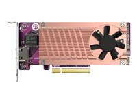 QNAP QM2-2P10G1TB - kontrollerkort - PCIe 3.0 x4 (NVMe) - PCIe 3.0 x8 QM2-2P10G1TB