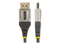 StarTech.com 4 m VESA-certifierad DisplayPort 1.4-kabel - 8K 60 Hz HDR10 - Ultra HD 4K 120 Hz-video - DP 1.4-kabel/-sladd - För skärmar/displayer - DisplayPort till DisplayPort-kabel - M/M - DisplayPort-kabel - DisplayPort till DisplayPort - 4 m DP14VMM4M